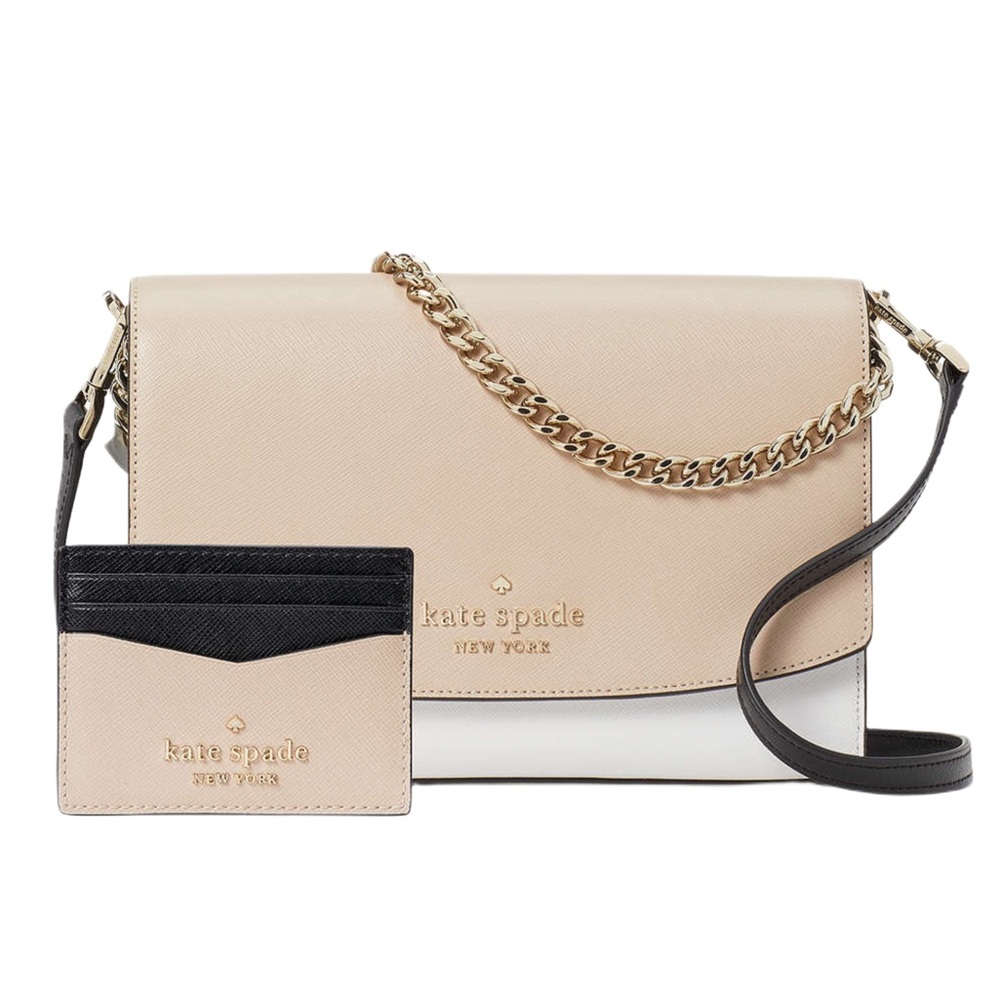Kate Spade New York Carson Colorblock Convertible Crossbody Bundle NWOT